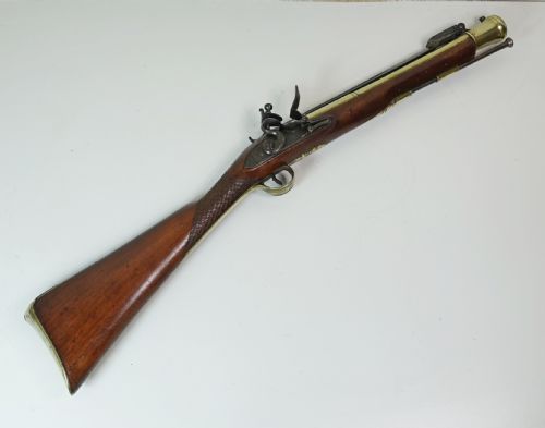 18th C Walnut & Brass Blunderbuss