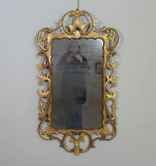 Large 18th C Gilt Mirror
