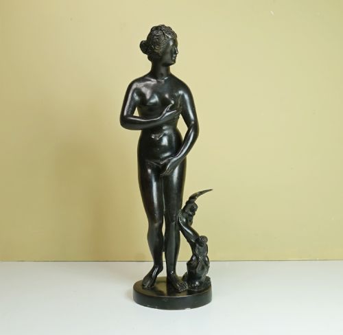 19th C Bronze of the Goddess Venus