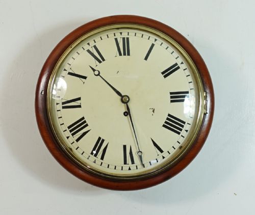 19th C Fusee Wall Clock