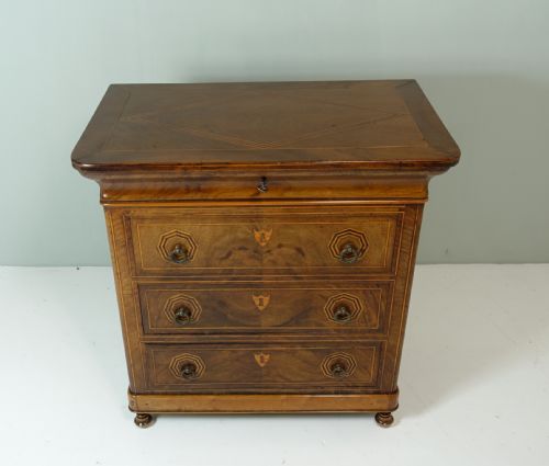 LARGE 19TH C MINIATURE CHEST - ADDITIONAL PHOTO 2