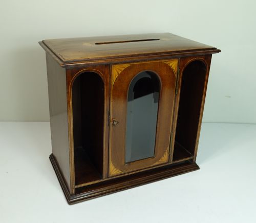19th C Stationery Cabinet, Post Box