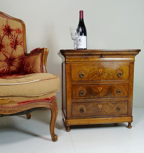LARGE 19TH C MINIATURE CHEST - ADDITIONAL PHOTO 1