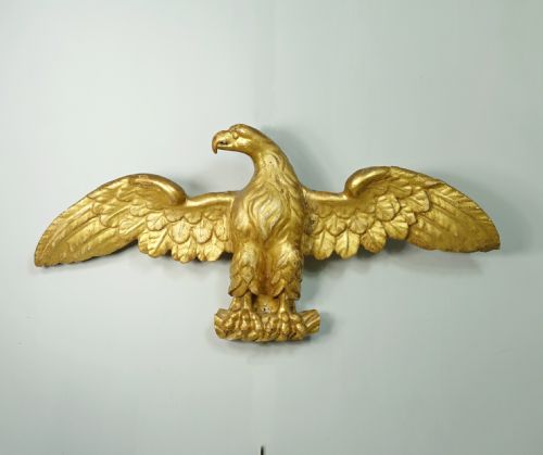 18th C Gilt Eagle