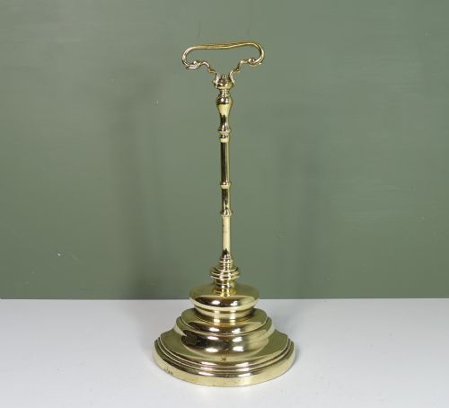 19th C Brass Door Porter