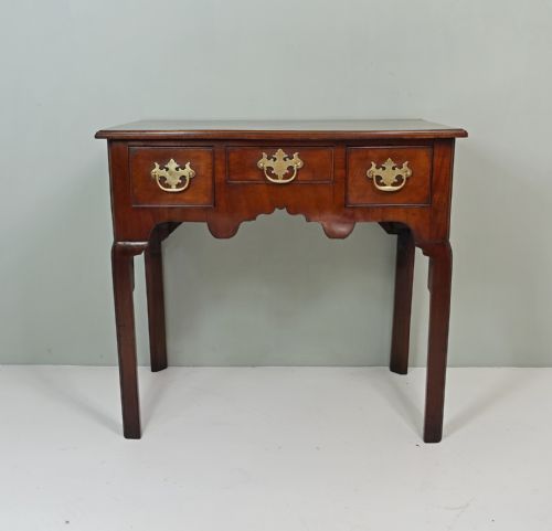 18th C Mahogany Lowboy, Side Table