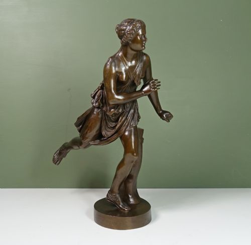 19th C Bronze Figure of Atlanta