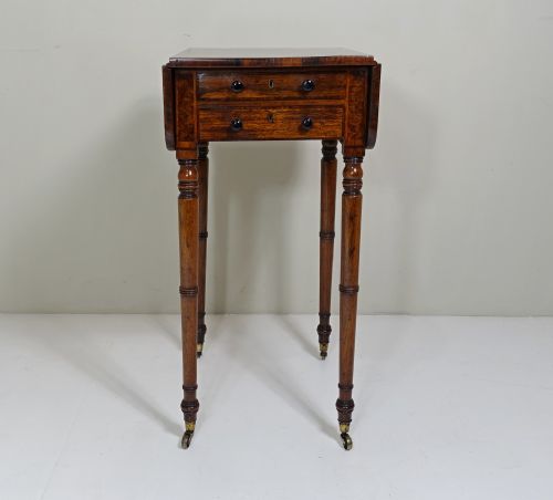 Early 19th C Rosewood Side Table