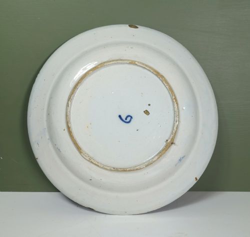 18TH C DELFT CHARGER - ADDITIONAL PHOTO 4