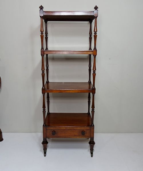 19th C Mahogany Whatnot