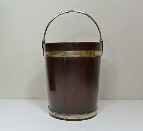 18th C Mahogany Bucket