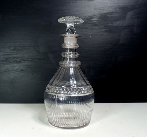 Early 19th C Glass Decanter