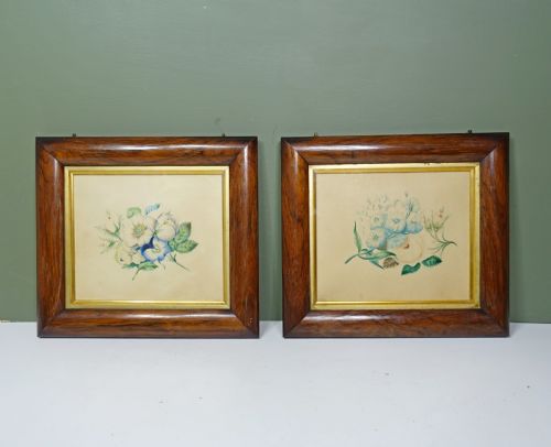 Pair of 19th C Watercolour Paintings