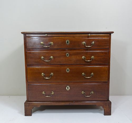 Well Proportioned 18th C Mahogany Chest of Drawers