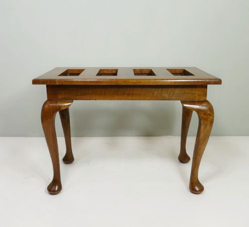 Walnut Maple & Co Luggage Stand