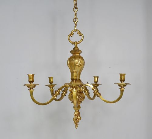 Gilt Brass Centre Light