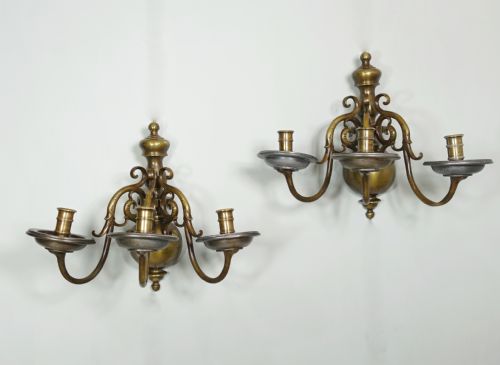 Pair of 19th C Wall Sconces