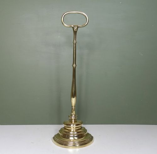 Early 19th C Brass Door Porter
