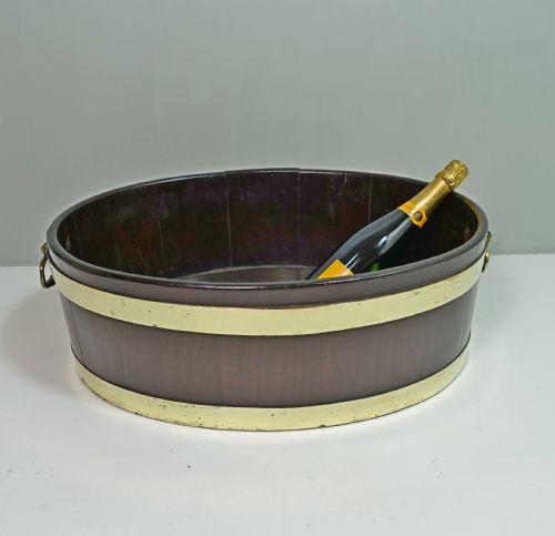 GEORGIAN MAHOGANY WINE COOLER 1770 - ADDITIONAL PHOTO 2