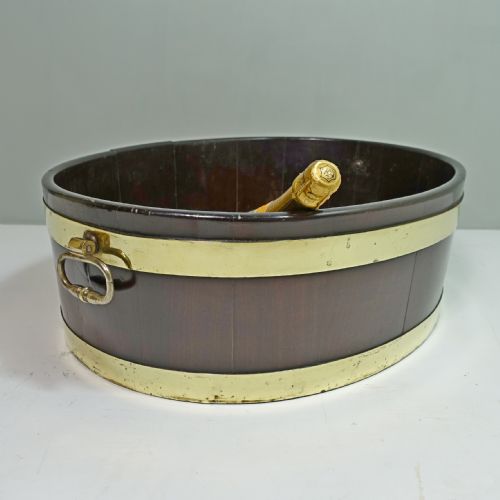GEORGIAN MAHOGANY WINE COOLER 1770 - ADDITIONAL PHOTO 1