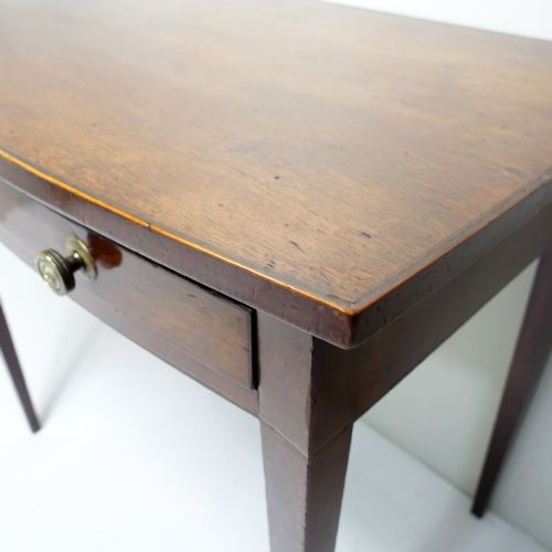 EARLY 19TH C MAHOGANY SIDE TABLE - ADDITIONAL PHOTO 2