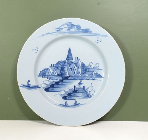 18th C Delft Charager