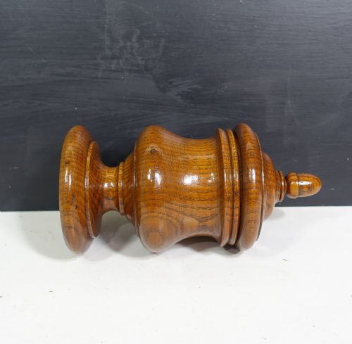 19TH C TREEN VASE COVER - ADDITIONAL PHOTO 5