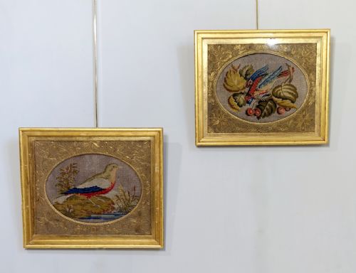 Two 19th C Needlework Pictures