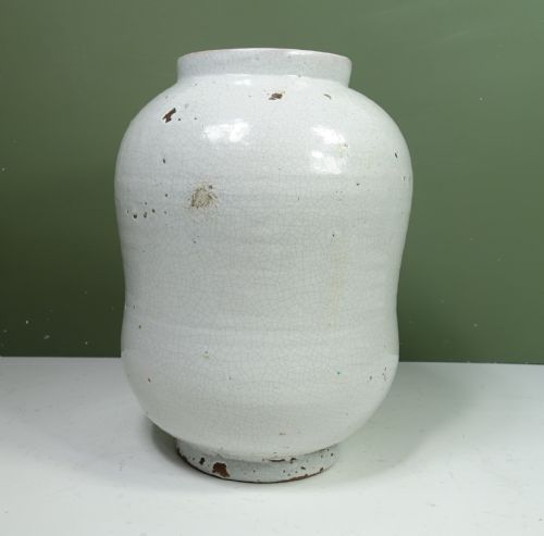LARGE 18TH C DELFT APOTHECARY JAR - ADDITIONAL PHOTO 3