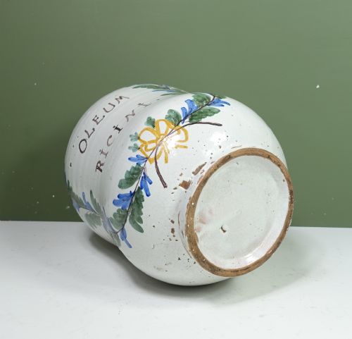 LARGE 18TH C DELFT APOTHECARY JAR - ADDITIONAL PHOTO 5