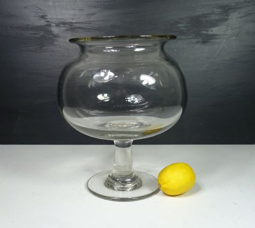 Late 18t / Early 19th C Glass Leech Jar