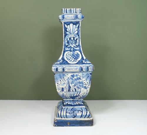 Early 18th C Delft Baluster