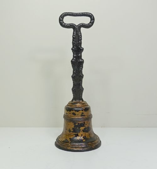 19th C Cast Iron Door Porter, Door Stop