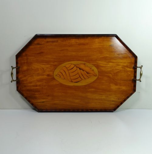 19th C Satinwood Tray