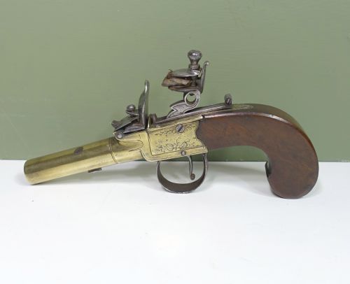George III Flintlock Pistol by Knock, London