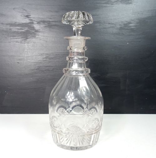 Early 19th C Glass Decanter