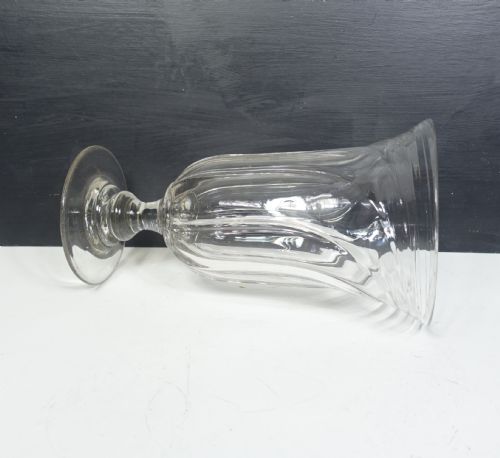 19TH C GLASS CELERY VASE - ADDITIONAL PHOTO 3