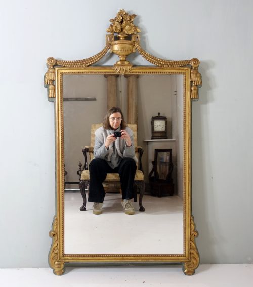 Large 19th C Gilt Mirror