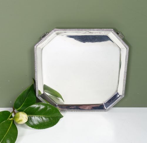 Solid Silver Salver, Sheffield 1933