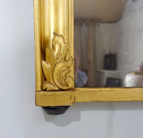 19TH C GILT OVERMANTLE MIRROR - ADDITIONAL PHOTO 2
