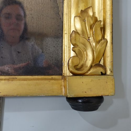 19TH C GILT OVERMANTLE MIRROR - ADDITIONAL PHOTO 5