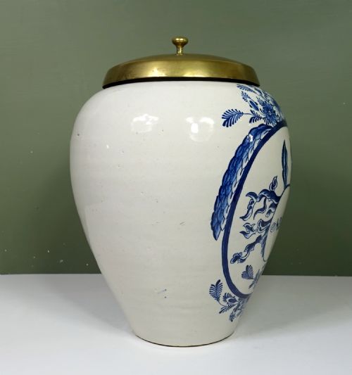 18TH C DELFT JAR - ADDITIONAL PHOTO 2
