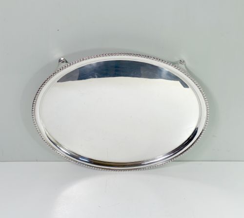 Large 19th C Silver Plated Tray by Elikington