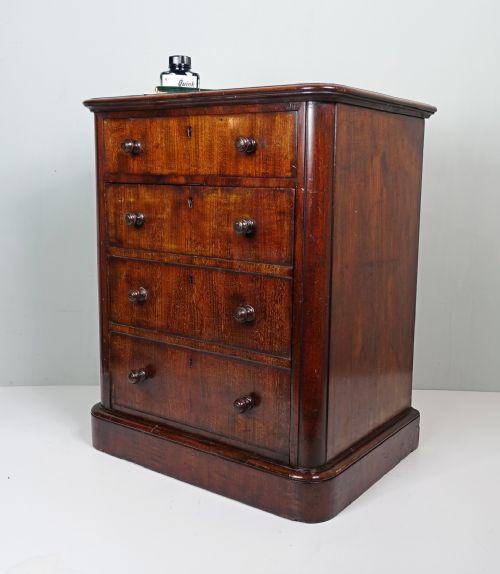 19th C Mahogany Table Top Writing Cabinet