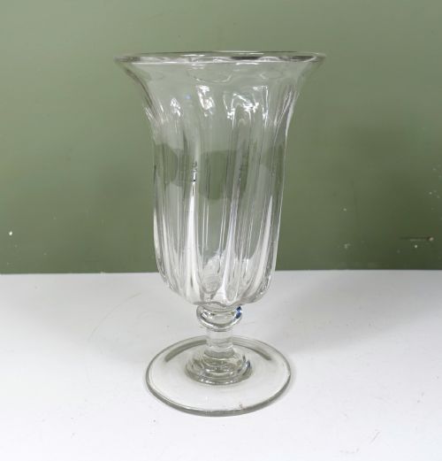 19th C Glass Celery Vase