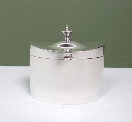 Solid Silver Mappin & Webb Caddy 1922