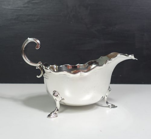 Silver Sauce Boat