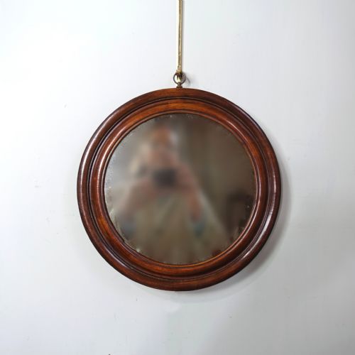 19th C Circular Mirror
