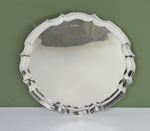 Solid Silver Salver, Sheffield 1914