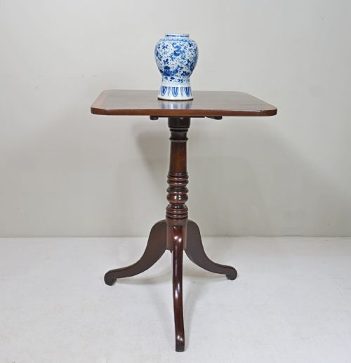 MID 19TH C PALM WOOD SIDE TABLE - ADDITIONAL PHOTO 1